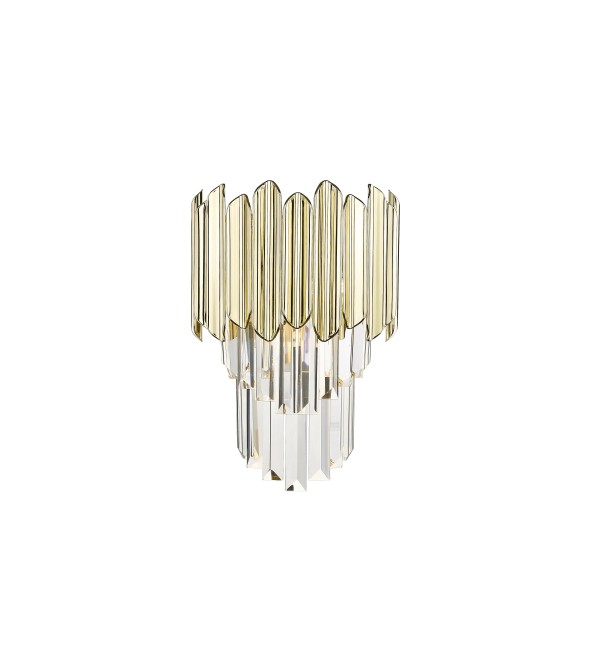 Бра Tiara 1L хром-золотой