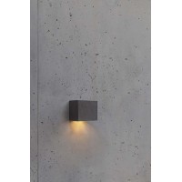 GROT 160 Уличный настенный светильник цементно-серый LED 6W 2700K