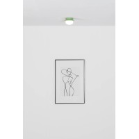 Настенный/потолочный светильник May зеленый LED 4W 2700K