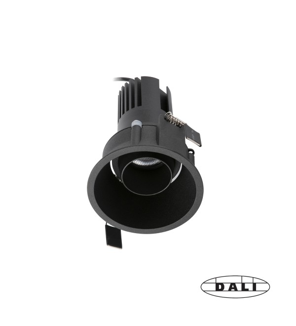 Встраиваемый светильник TULIPA DOWN ORI 15W 4000K CRI90 50° черный DALI