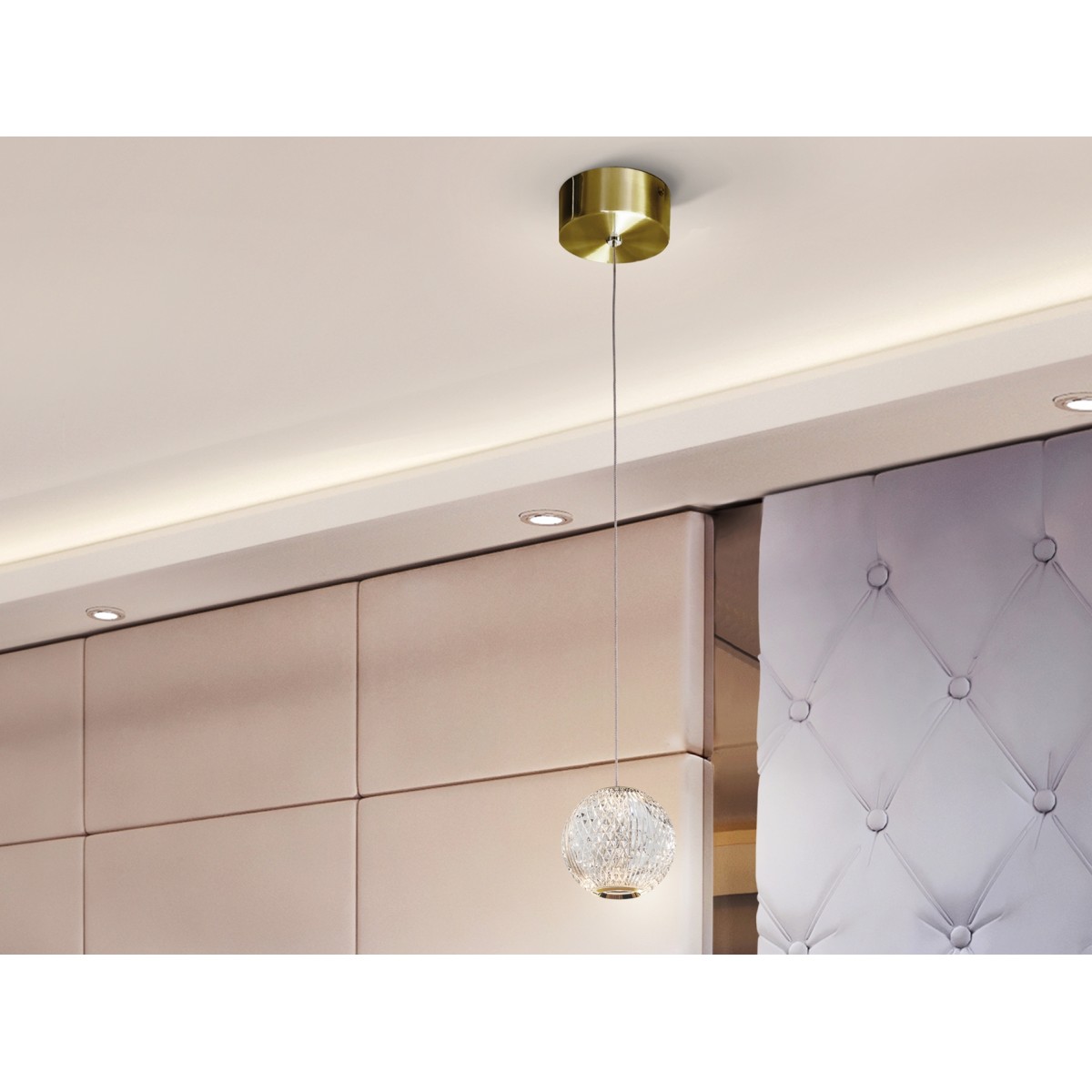 Подвесной светильник Austral LED 1L Ø12 золото