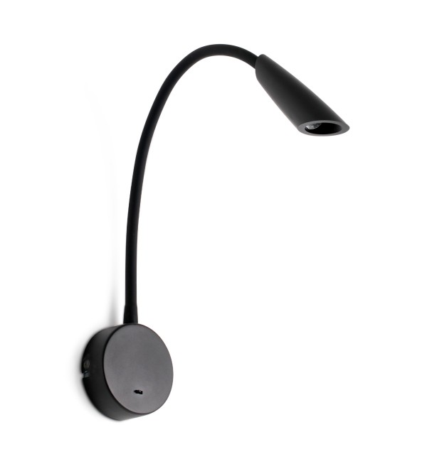 Бра черное Boken 3W LED 3000K