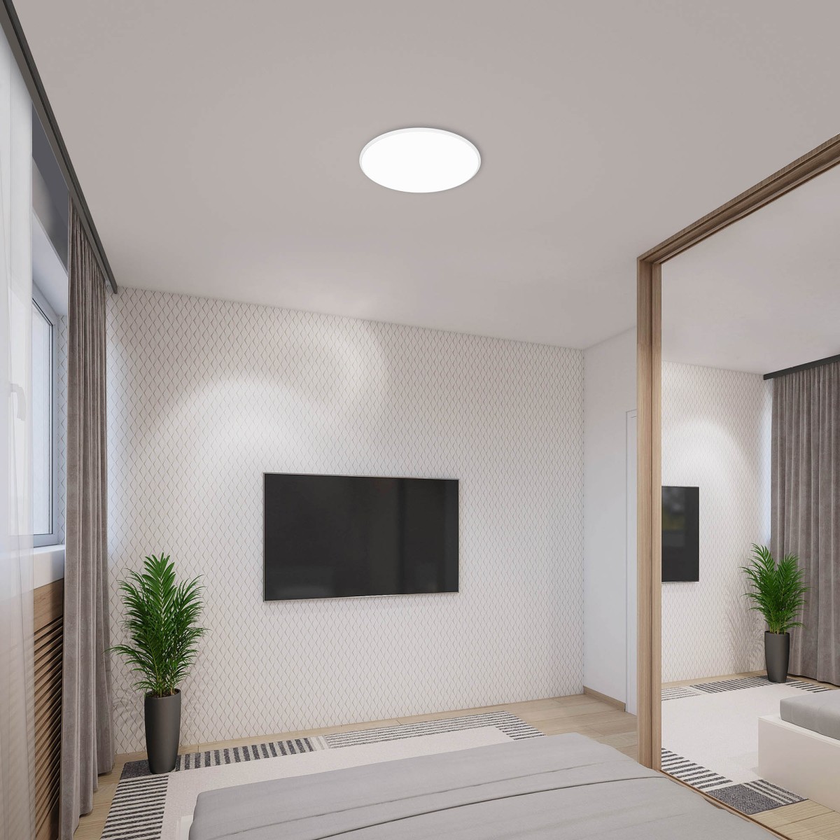 8691 Потолочный светильник MANTRA SLIM CCT