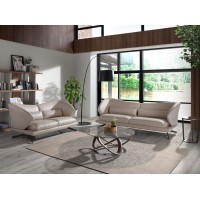 Диван 3-х местный 6146/KF2157-3P-M5652 кожаный с декоративными подушками