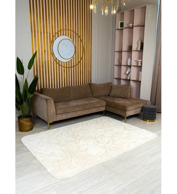Хлопковый ковер Lillaland Sankofa natural 160*230