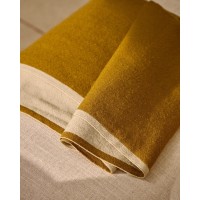 Двухцветный шерстяной плед Orlet, 130 x 170 см