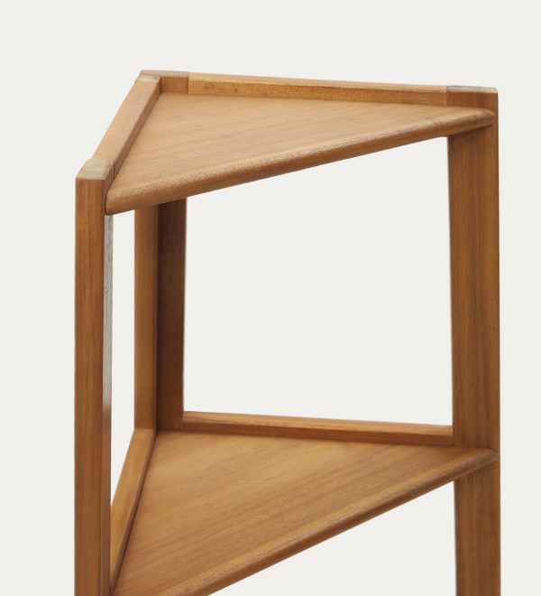 Victora Уличный стеллаж из массива акации 42 x 150 см