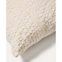 Комплект из 2 чехлов для подушек Raylo из хлопка с текстурой и полосками 50 x 50 см