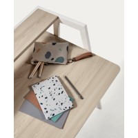 Письменный стол Aarhus 114,5x60 серый дуб