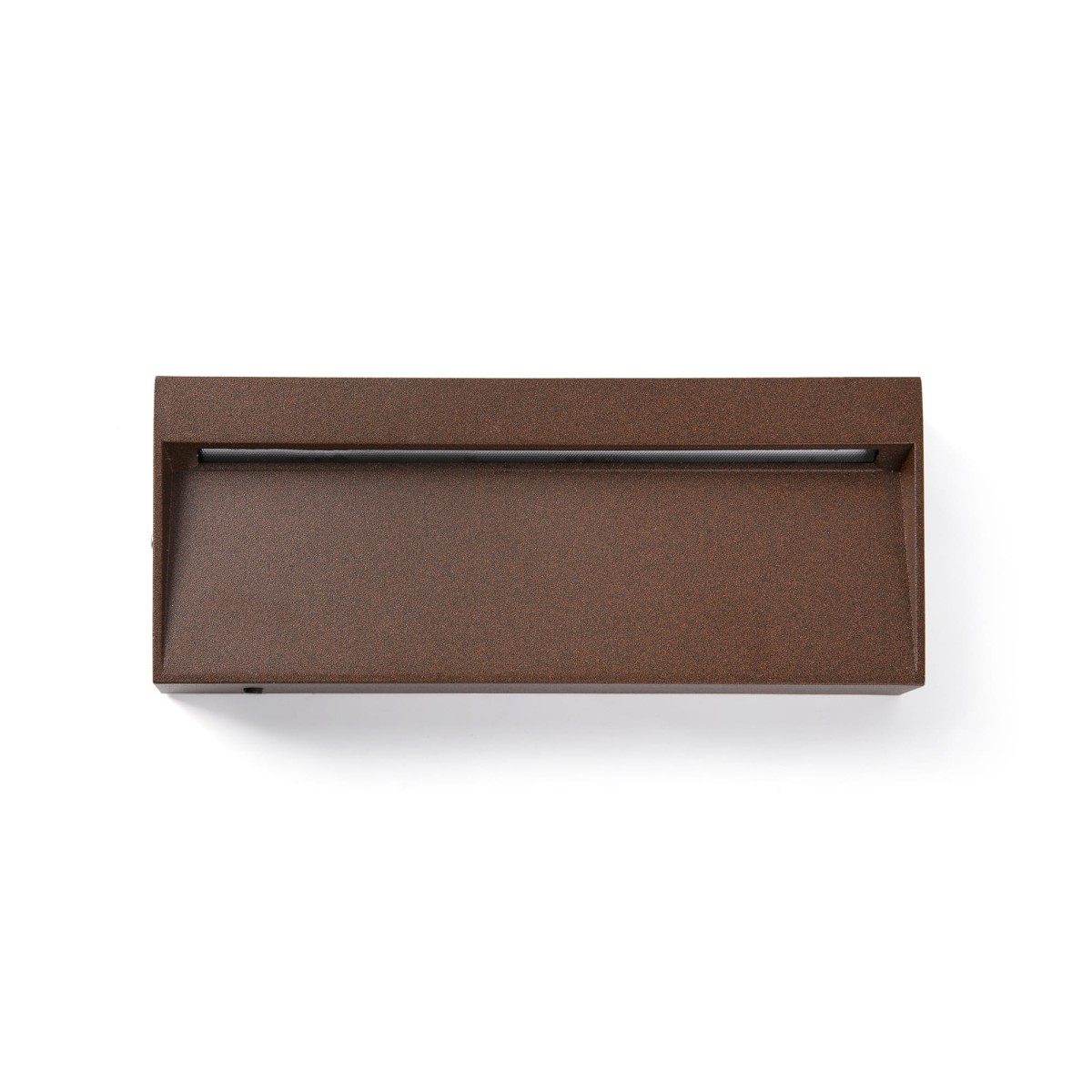 Уличный настенный светильник DUNE APLIQUE RECTANGULAR темно-коричневый 6W 4CCT