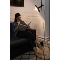 Подвесной светильник / торшер Whizz черный / золотой