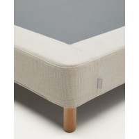 Основание кровати Ofelia со съемным чехлом бежевого цвета 150 x 200 см