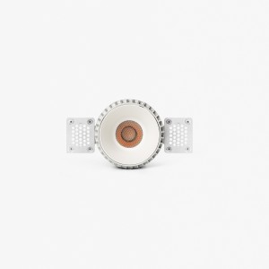 Tulipa Белый встраиваемый даунлайт без рамки 7W 55° 4000K CRI90