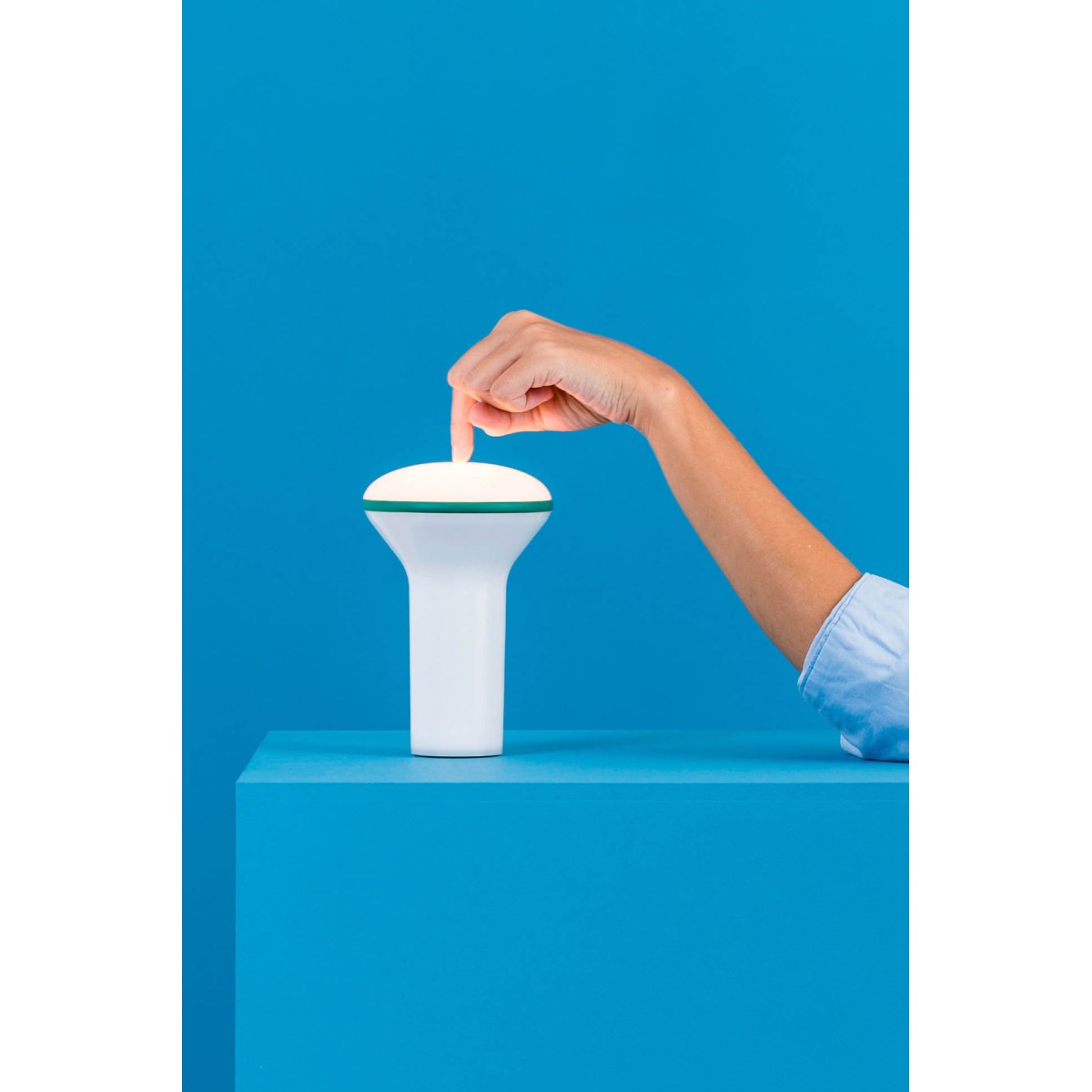 Переносная лампа Buddy зеленая 3W