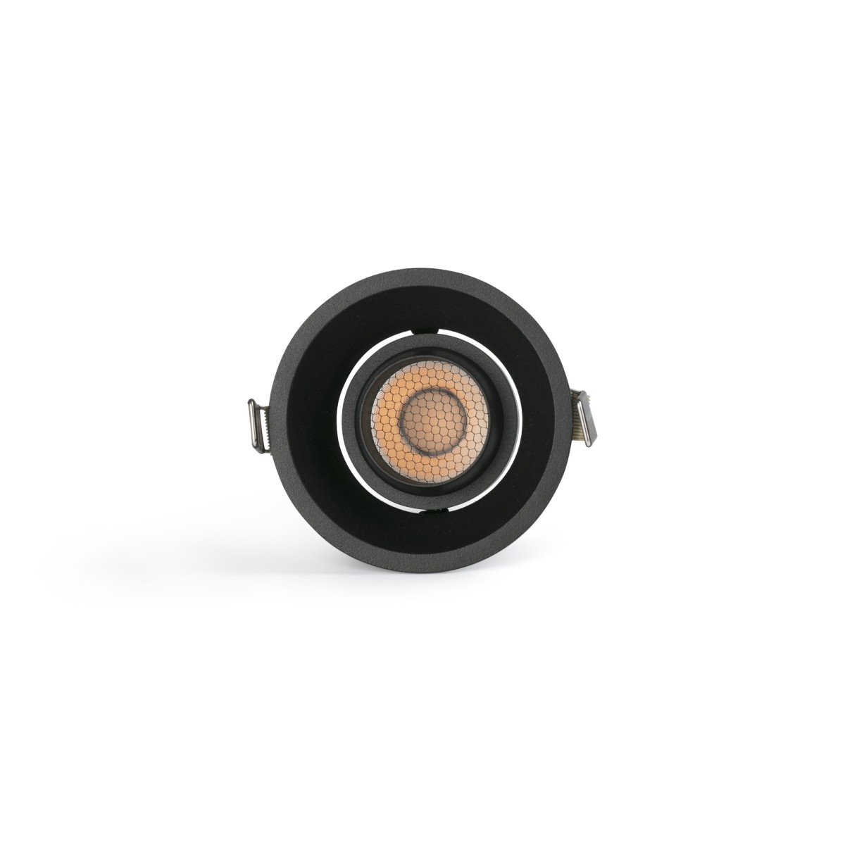 TULIPA Встраиваемый светильник10W 3000K CRI90 24° черный TRIAC