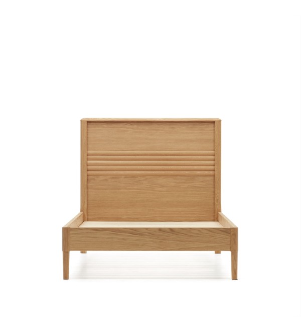 Lenon Кровать из шпона дуба для матраса 90 x 200 см