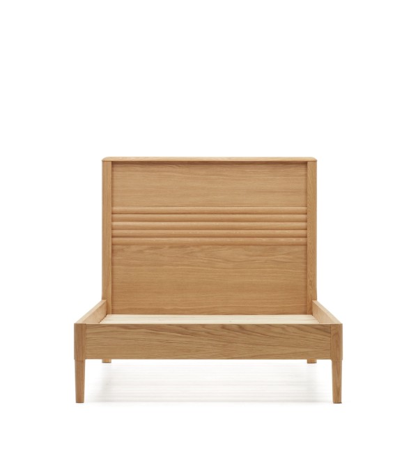 Lenon Кровать из шпона дуба для матраса 90 x 200 см