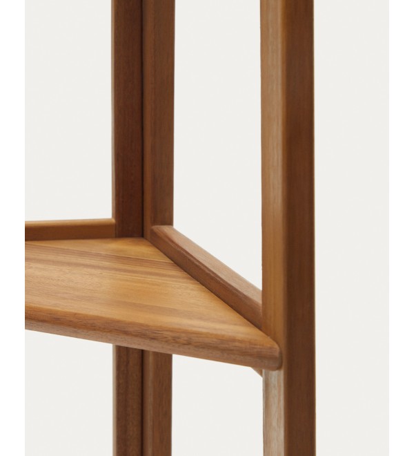 Victora Уличный стеллаж из массива акации 42 x 150 см