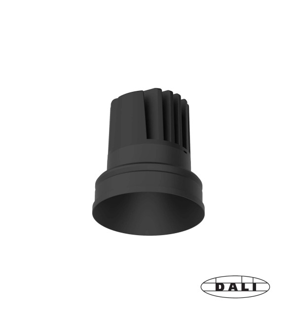 Встраиваемый светильник ELIOS FIJO IP20 10W черный 15є 2700K DALI