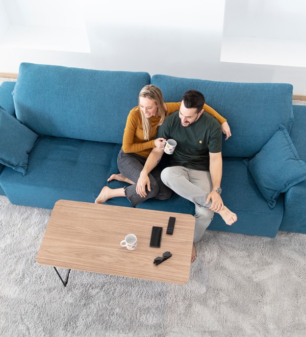 Диван раскладной Paradis 3pl ножки - пластик 3 cm A+A+V+V