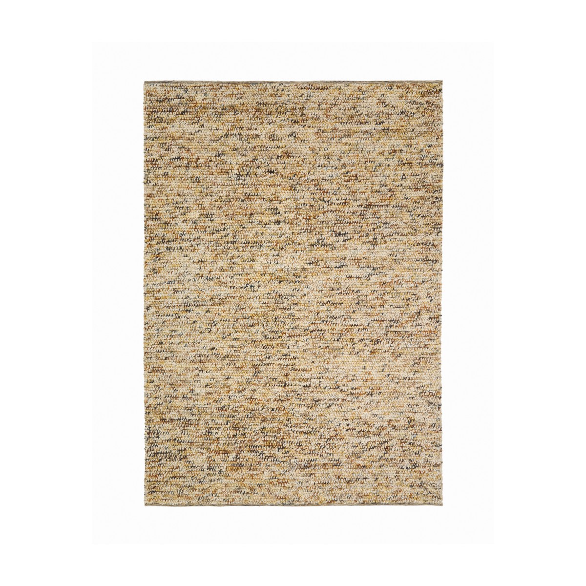 Разноцветный ковер Elanis из шерсти букле 160 x 230см