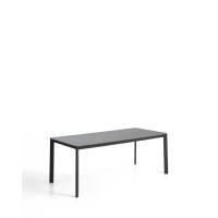 Уличный стол Anafi из спеченного камня и графитового алюминия 180 x 90см