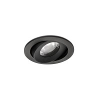 KIVI Встраиваемый светильник ORIENTABLE черный 7W 3000K 36° IP44