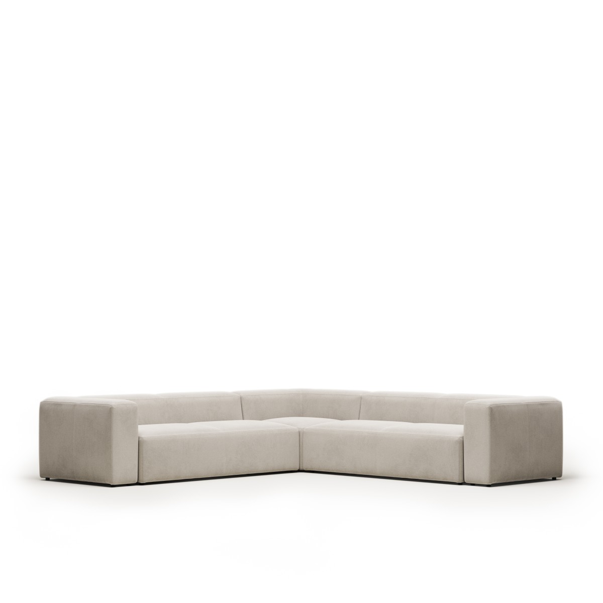 Диван угловой 6 местный Blok 320 x 320 cm бежевый