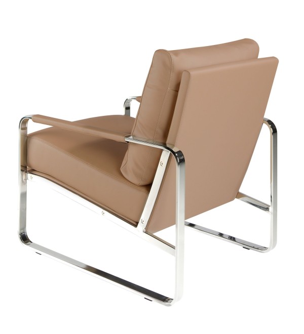 Кресло SF399/5046 из экокожи цвета норки