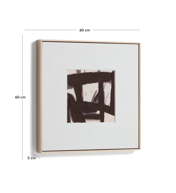 Arilan Абстрактная картина ручной работы, 60 x 60 см