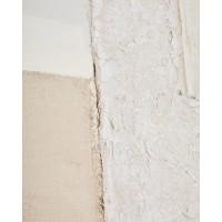 Pineda Абстрактный холст белого цвета 95 x 95 см