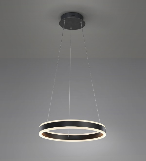 Подвесной светильник Helia Ø50 LED черный матовый
