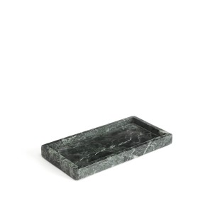 Поднос Serela из зеленого мрамора 35 x 18 см