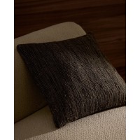 Чехол на подушку Gulbe из разноцветного шелка и хлопка 45 x 45 см