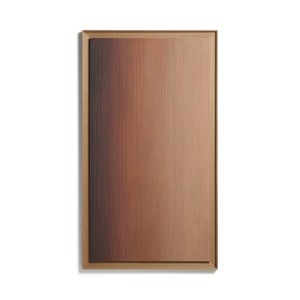 Абстрактная картина ручной работы Breon оранжевый цвет, 85 x 150 см