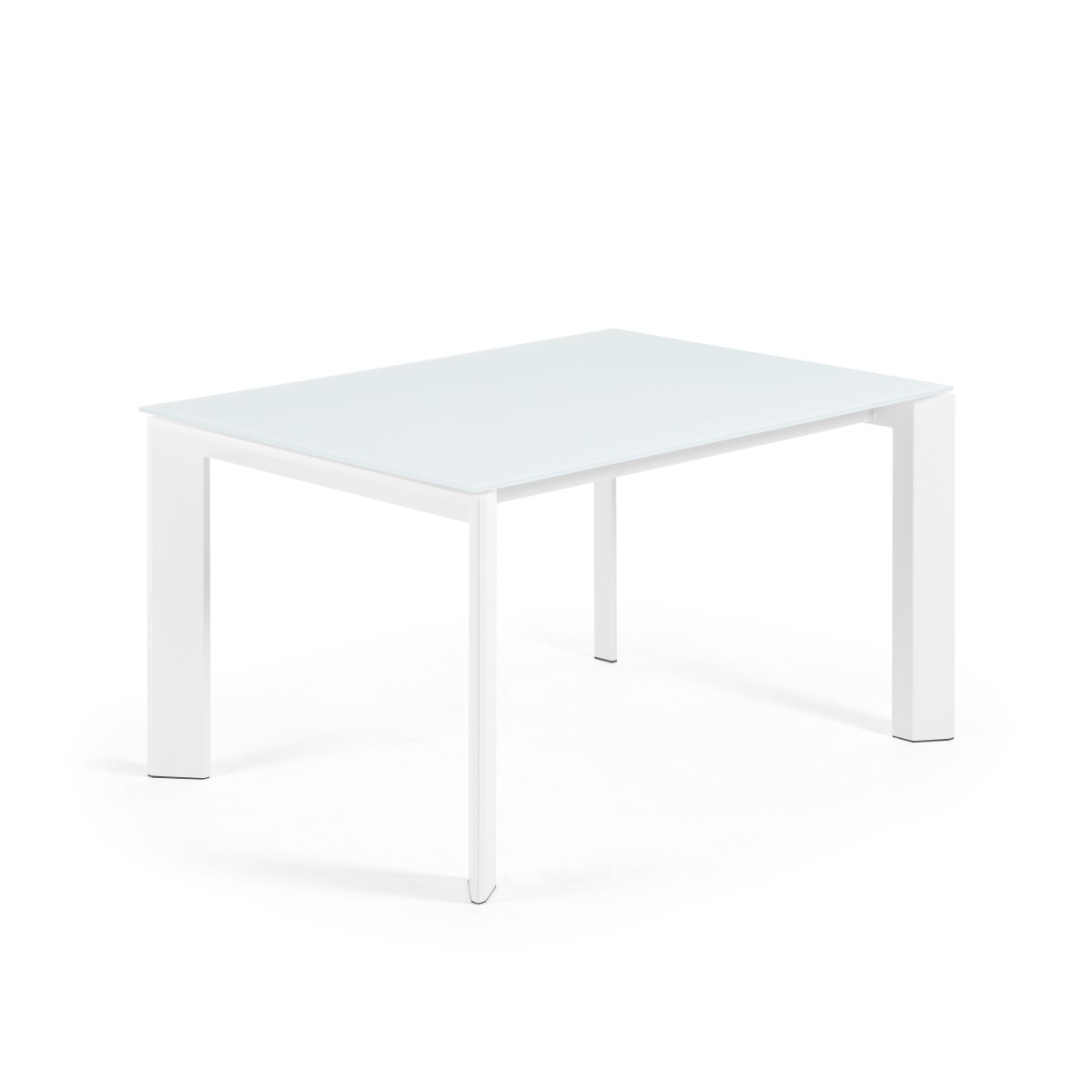 ATTA Стол 140 (200) x90 белый, стекло