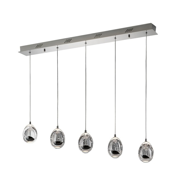 Подвесной светильник Rocio 5L хром DIMMABLE