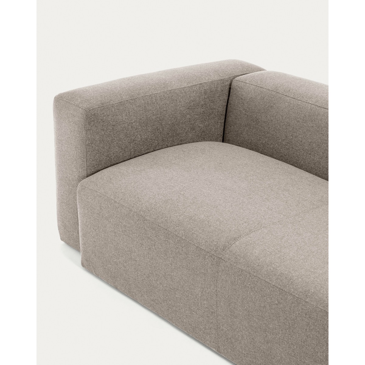 Угловой 4-х местный диван Blok 320 x 230 cm бежевый