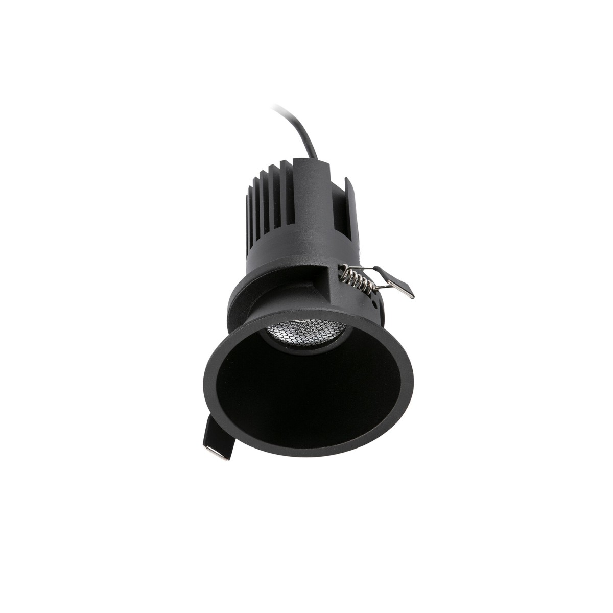 Встраиваемый светильник TULIPA DOWN SIM IP65 15W черный 24° 2700K CRI90