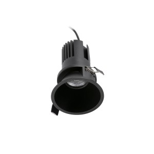 Встраиваемый светильник TULIPA DOWN SIM IP65 15W черный 24° 2700K CRI90
