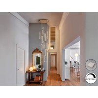 Colette Люстра 14L розовое золото DIM