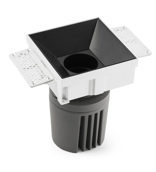 Встраиваемый светильник DEEP 78 C SMARCO черный 36° 2700K CRI90 HONEYCOMB