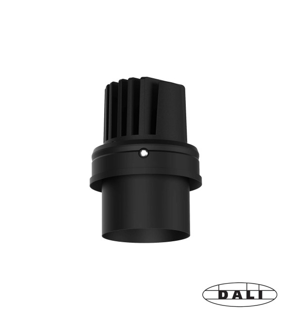 Встраиваемый светильник ELIOS TUBE IP54 7W черный 24є 2400K-6000K DALI