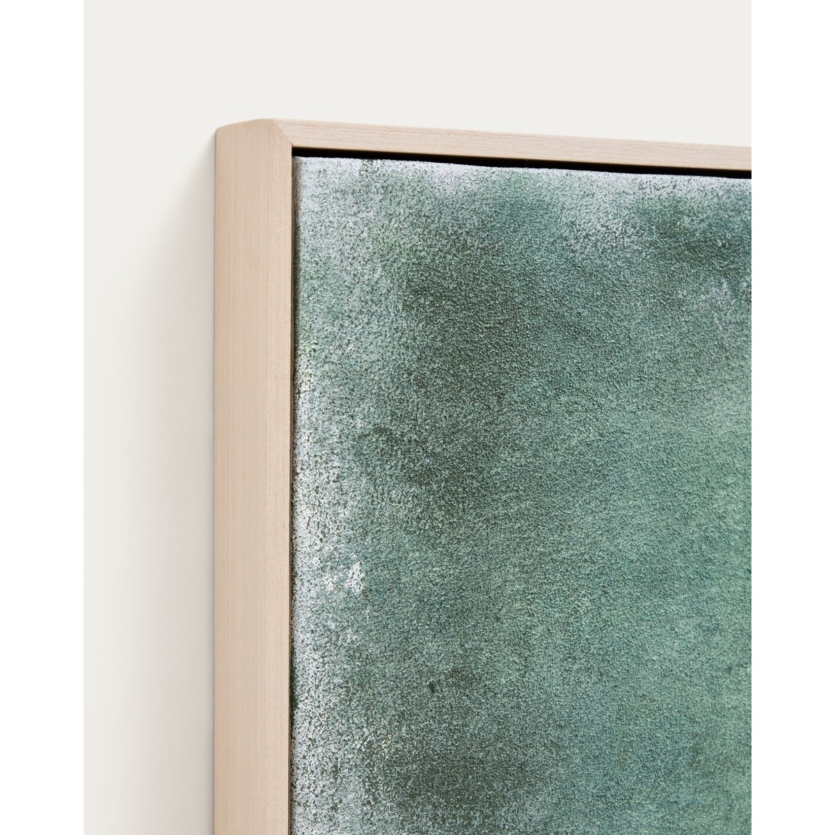 Абстрактная картина Selnar зеленая 60 x 90 см