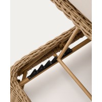 Шезлонг Meria из искусственного ротанга