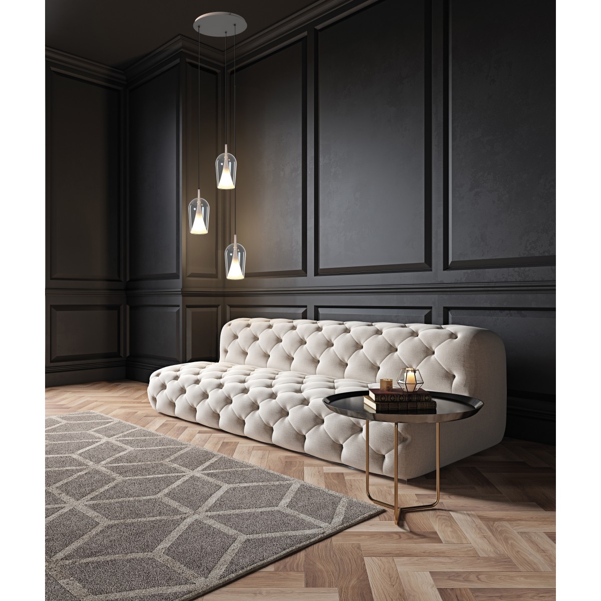 Подвесной светильник MANTRA ELSA 8250+8260