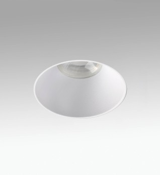 FLAC Белый встраиваемый безрамочный светильник IP44 MR11 GU10