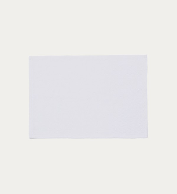 Коврик для ванной Erona из хлопка белый 50 x 70 см