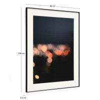 Картина Zavira с фотографией огней Барселоны 50 x 70 см