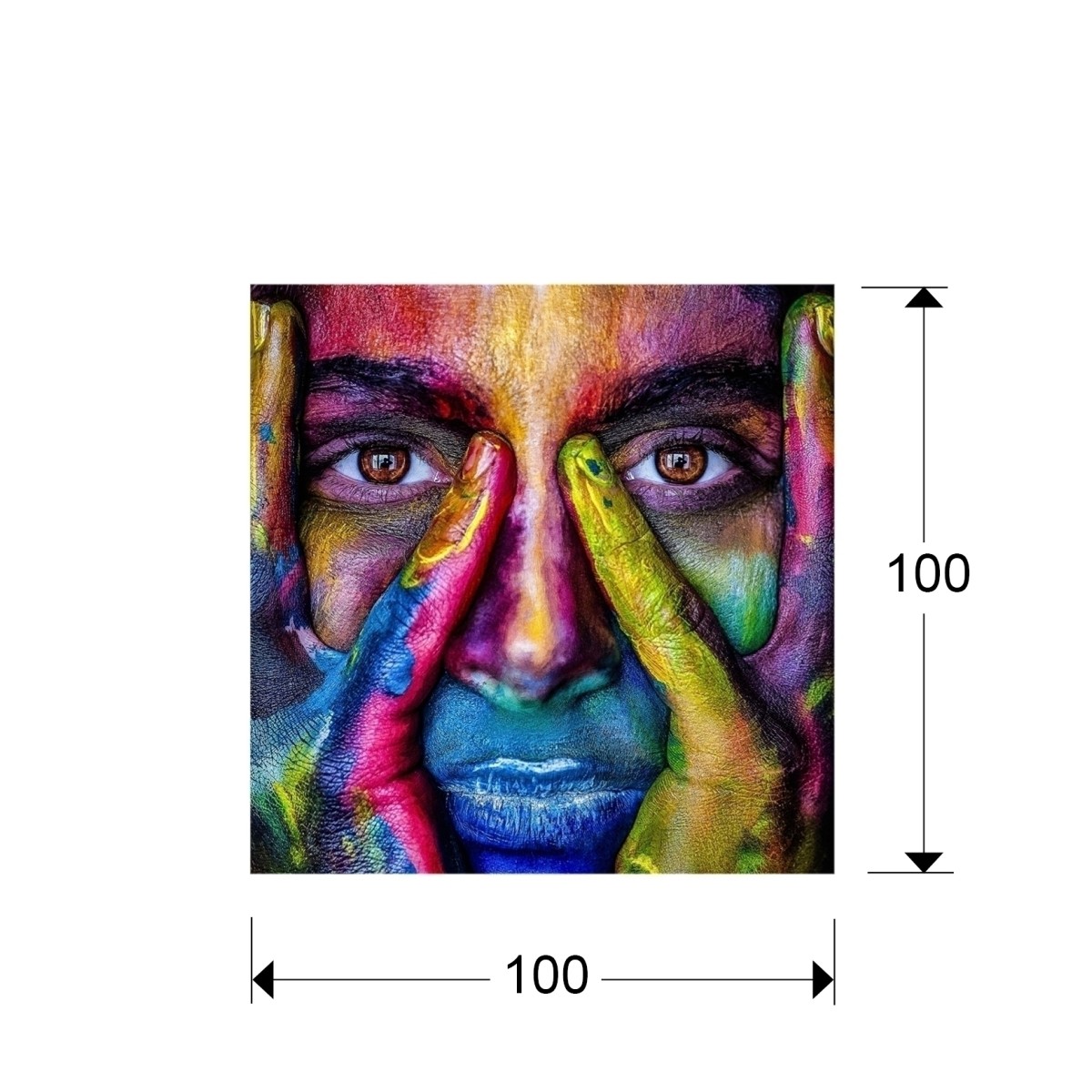Фотография Colores 100x100